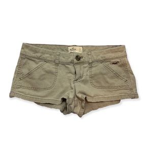 Hollister Khaki Short Shorts